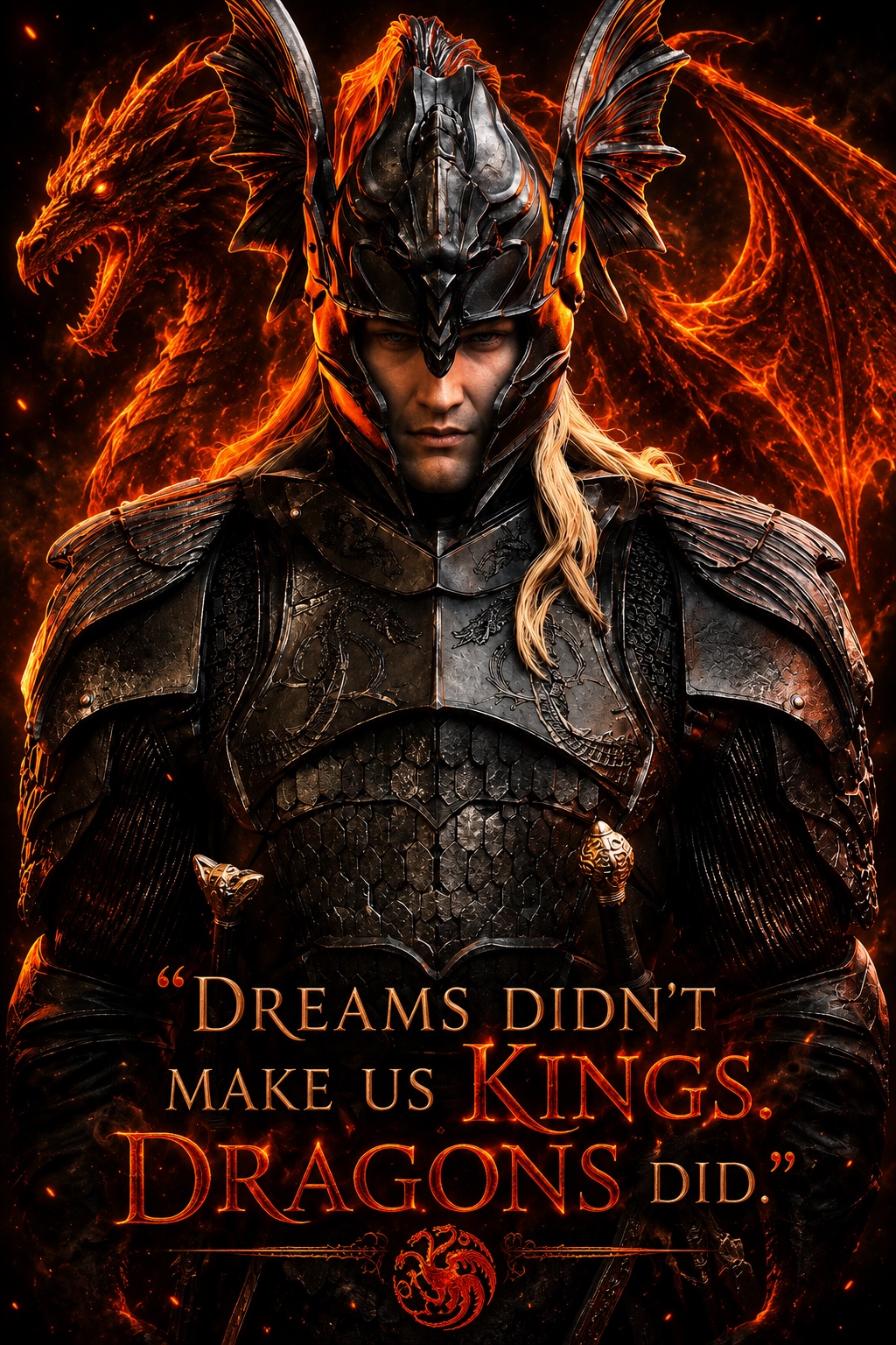 Dreams Didn't Make Us Kings, Dragons Did design