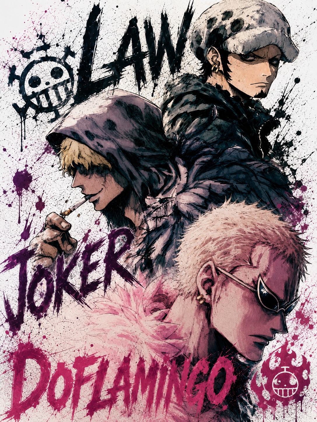 Law Joker Doflamingo